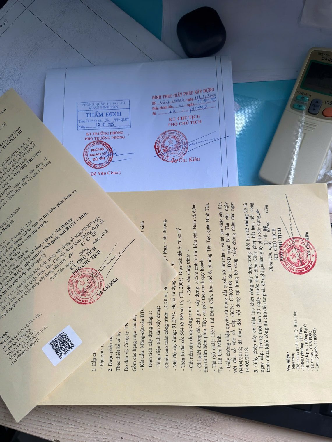 Xin phép xây dựng phường Phú Thọ Hòa