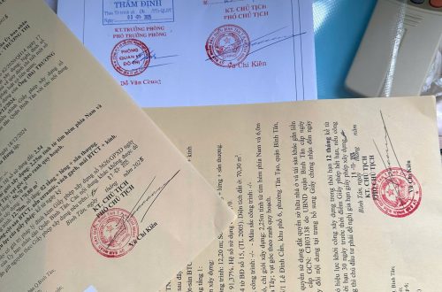 Xin phép xây dựng phường Phú Thọ Hòa