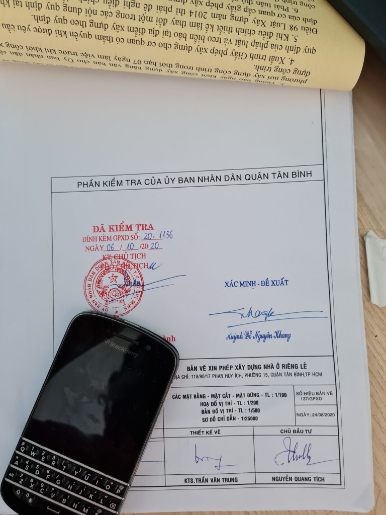 Xin phép xây dựng phường Tân Sơn Nhì